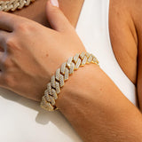 14mm Monaco Bracelet - Gold - Adamans