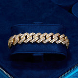 14mm Monaco Bracelet - Gold